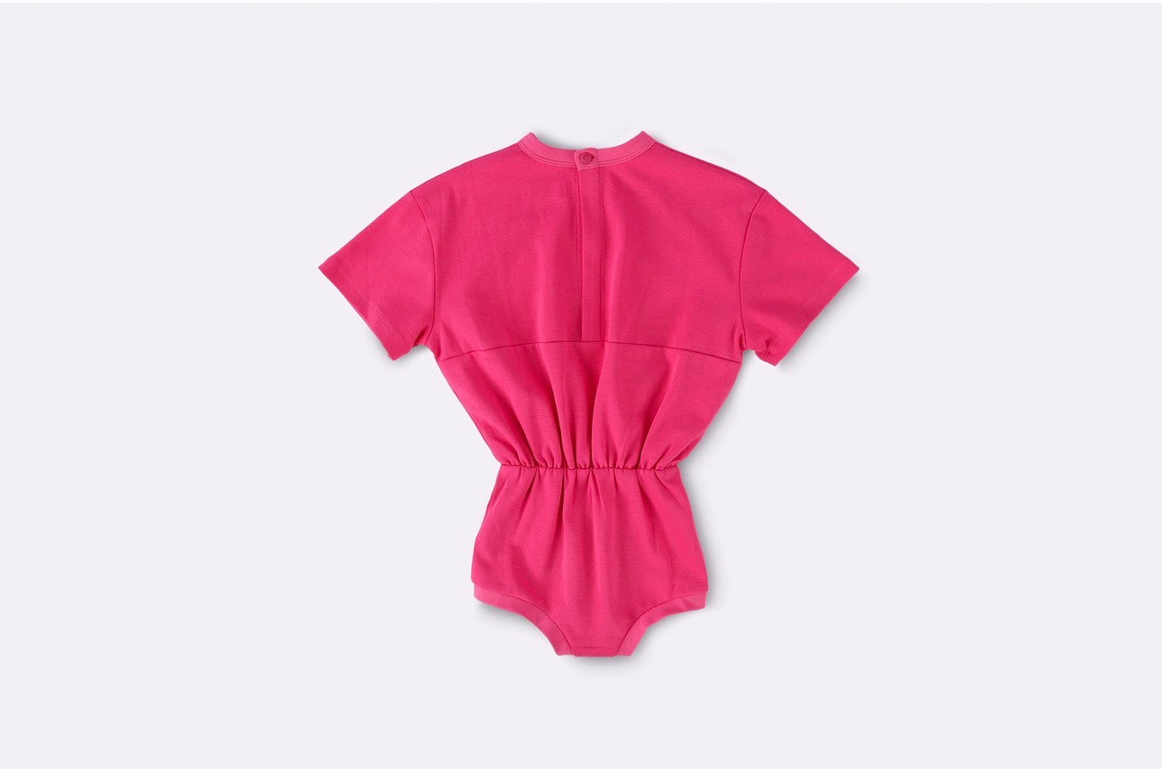 bbobbie pop playsuit in pink