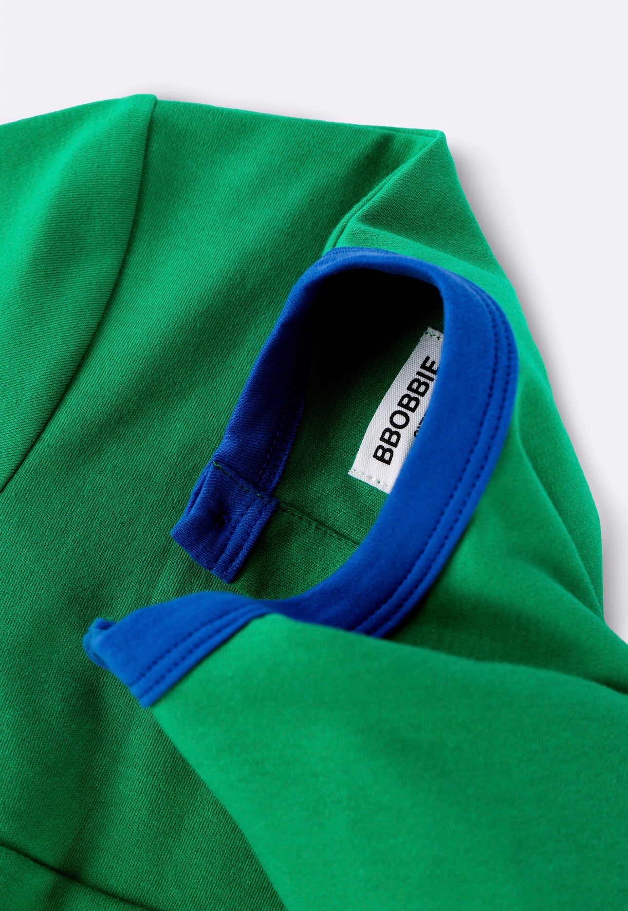 bbobbie pop playsuit in green / blue