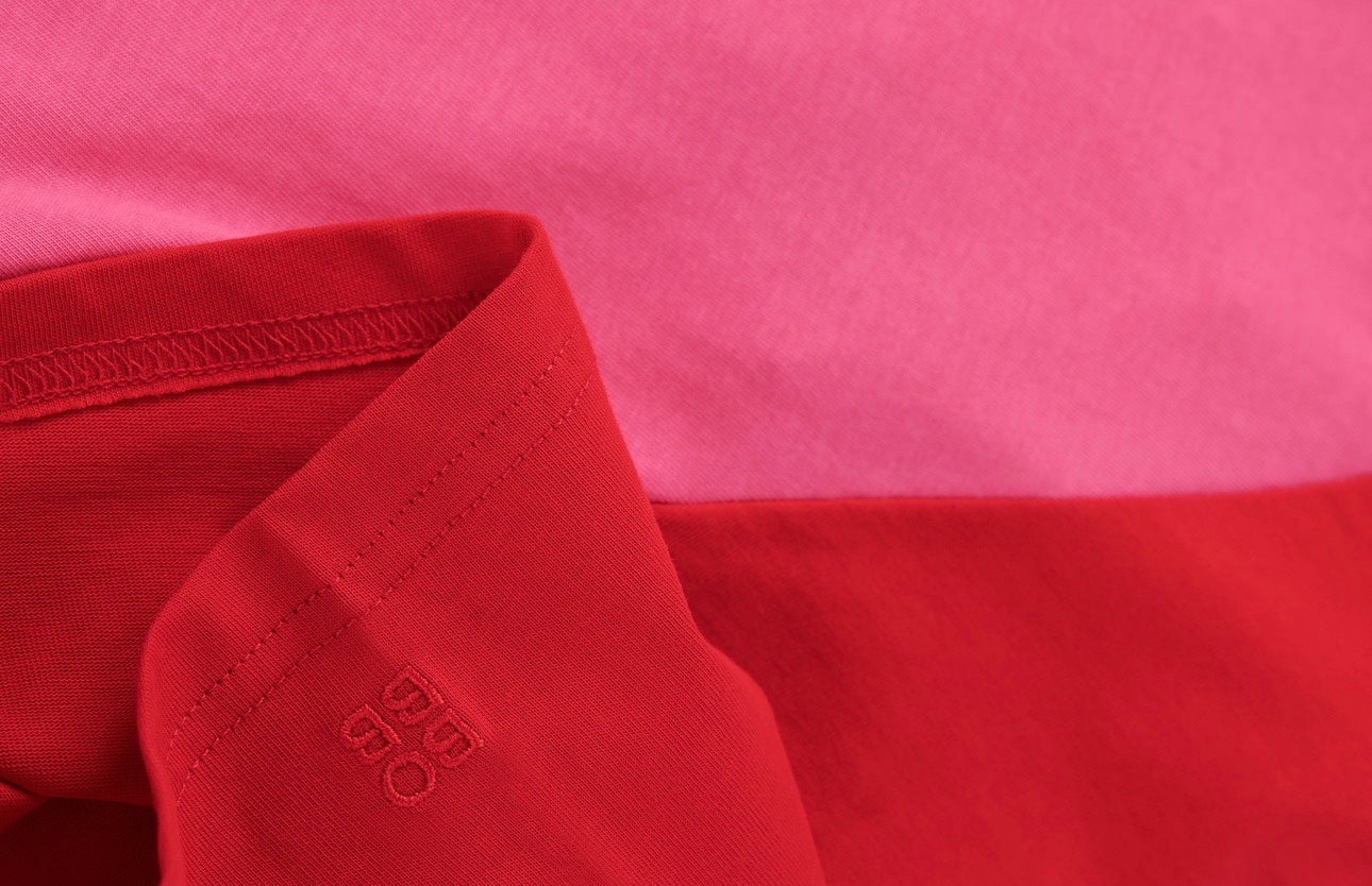 bbobbie raglan crop in pink / red