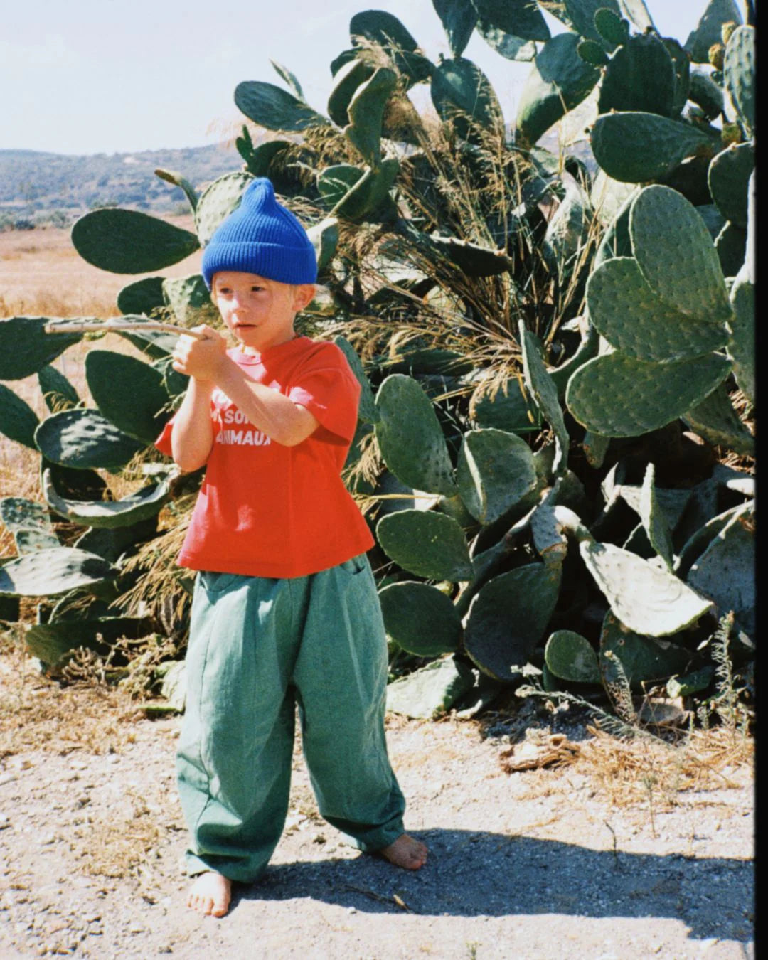 ziggy zaza all my friends are animals tee - chilli - pre order