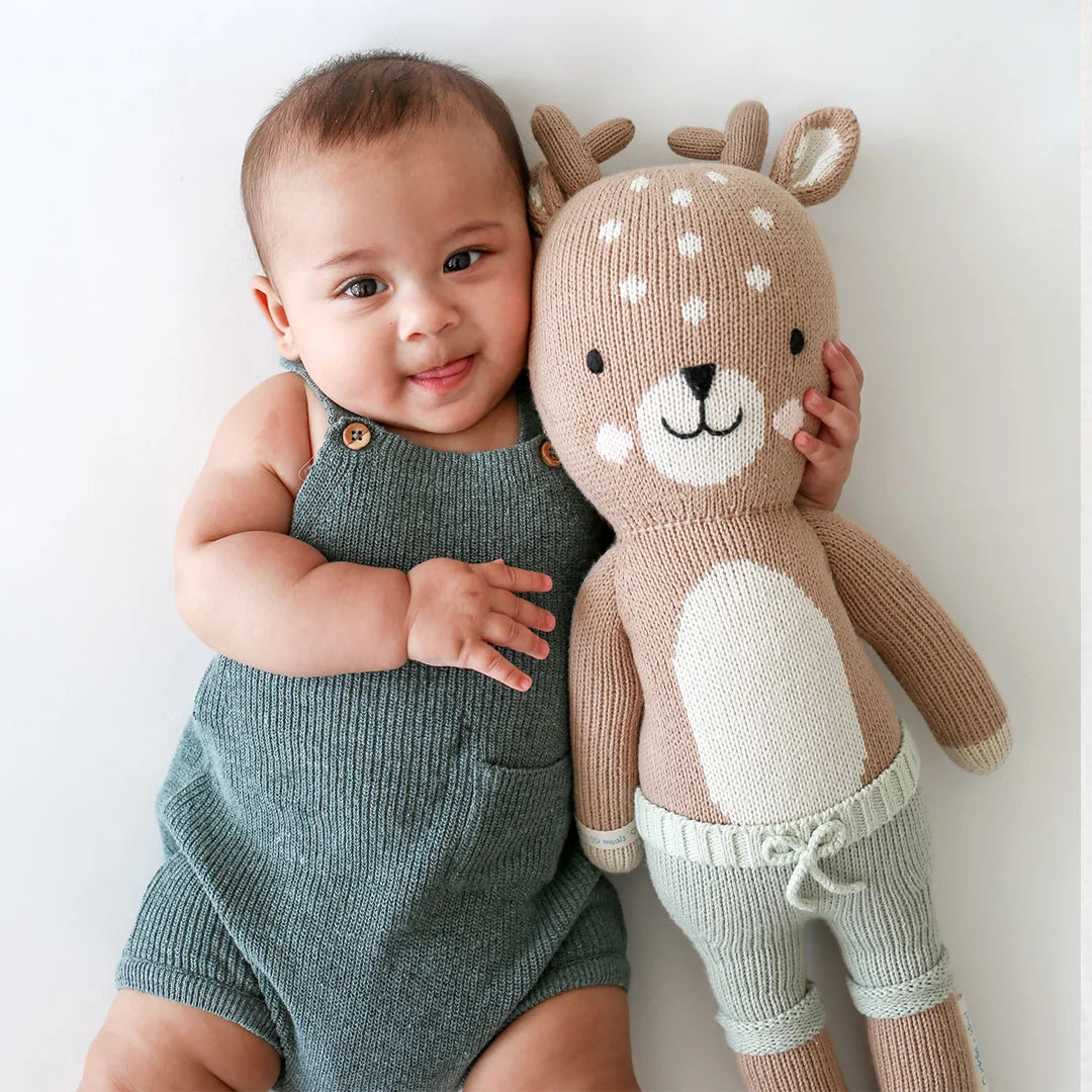 cuddle + kind elliott the fawn