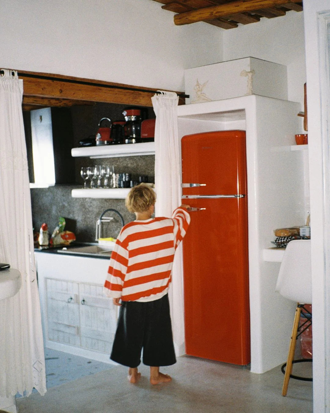 ziggy zaza toro pullover - racer red - pre order