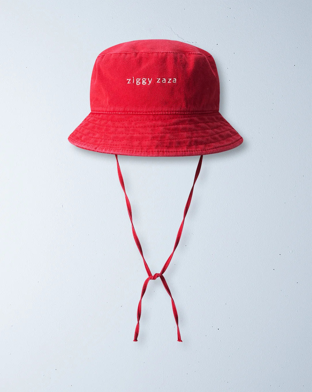 ziggy zaza lala bucket hat - racer red