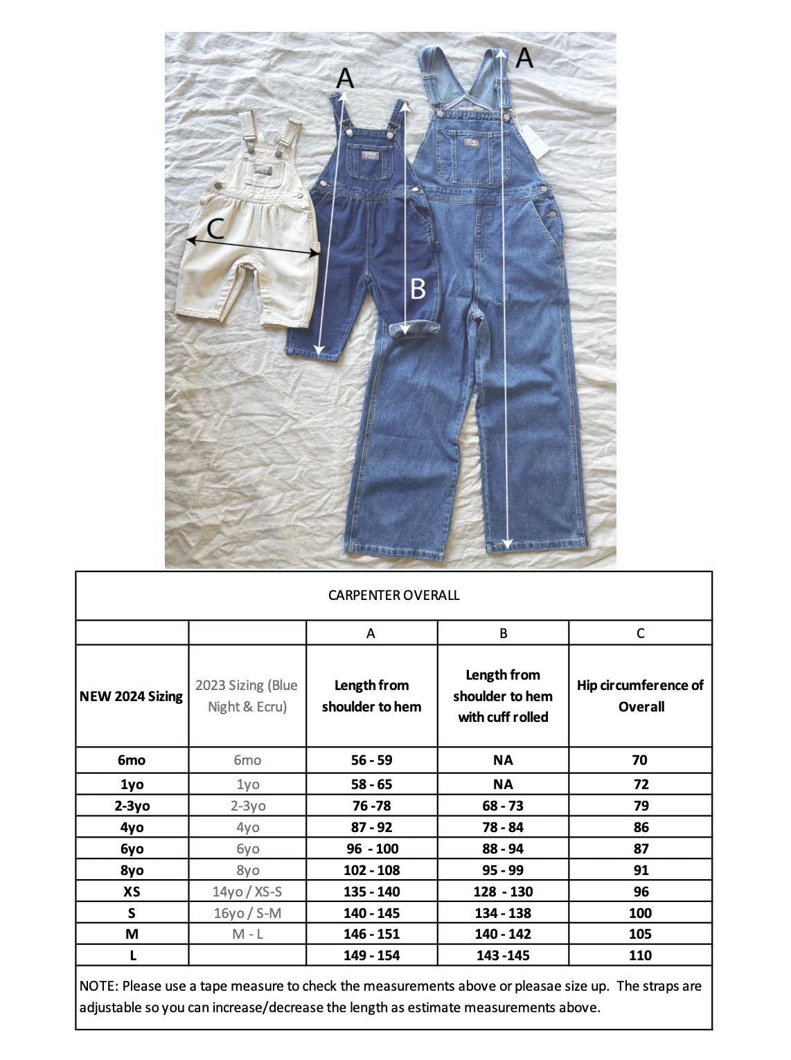twin collective carpenter overall - washed black