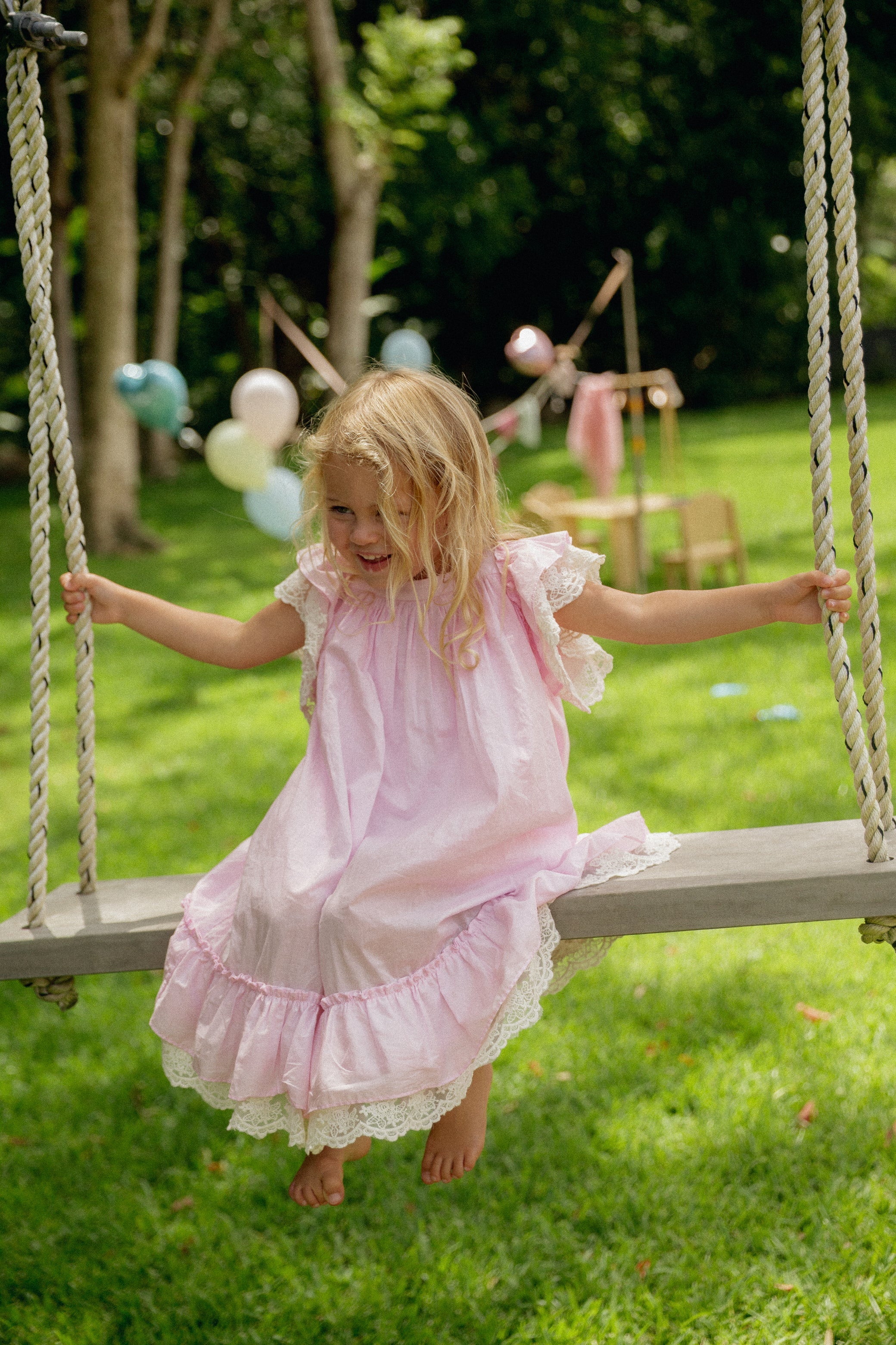 juni jnr zimi dress - cherry blossom