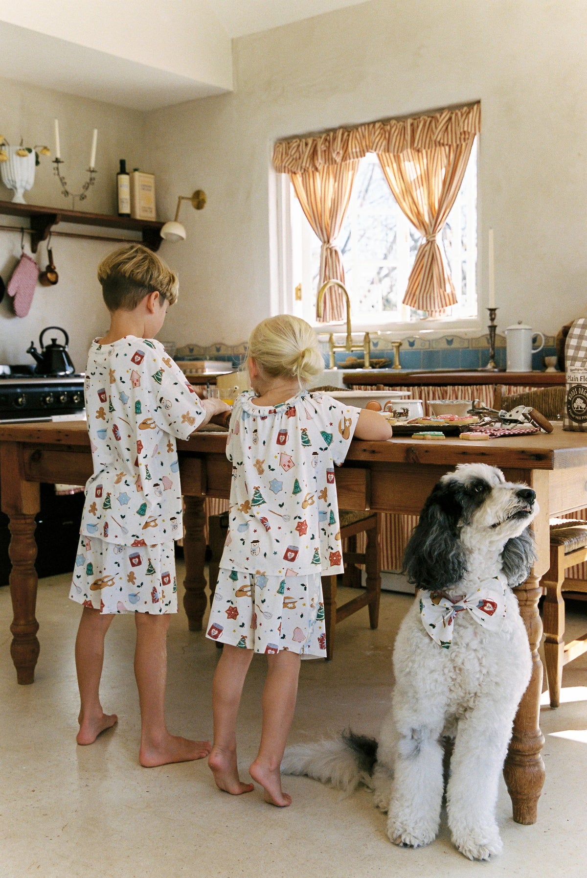 the wholesome store jolly boys pyjama set (pre order)