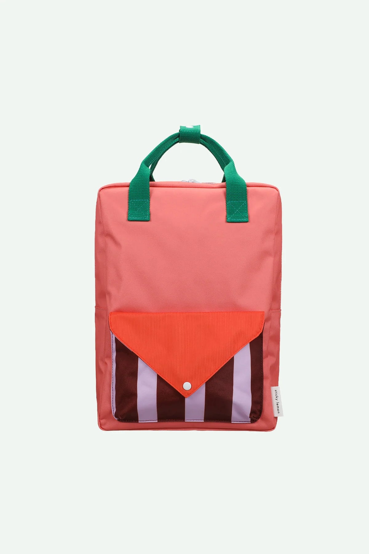 sticky lemon large envelope backpack - sticky memories / peachy pink (pre order)