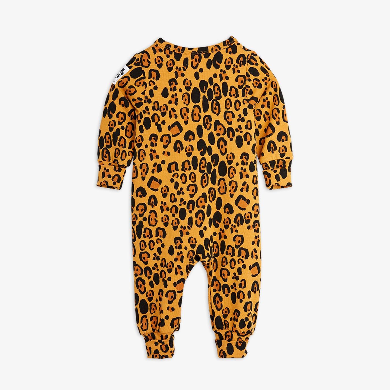 mini rodini basic leopard baby jumpsuit