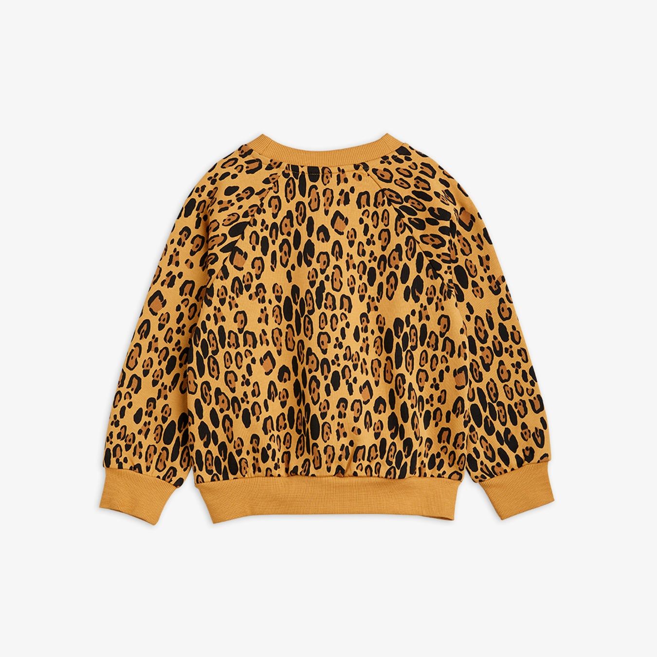 mini rodini basic leopard sweatshirt - beige - pre order