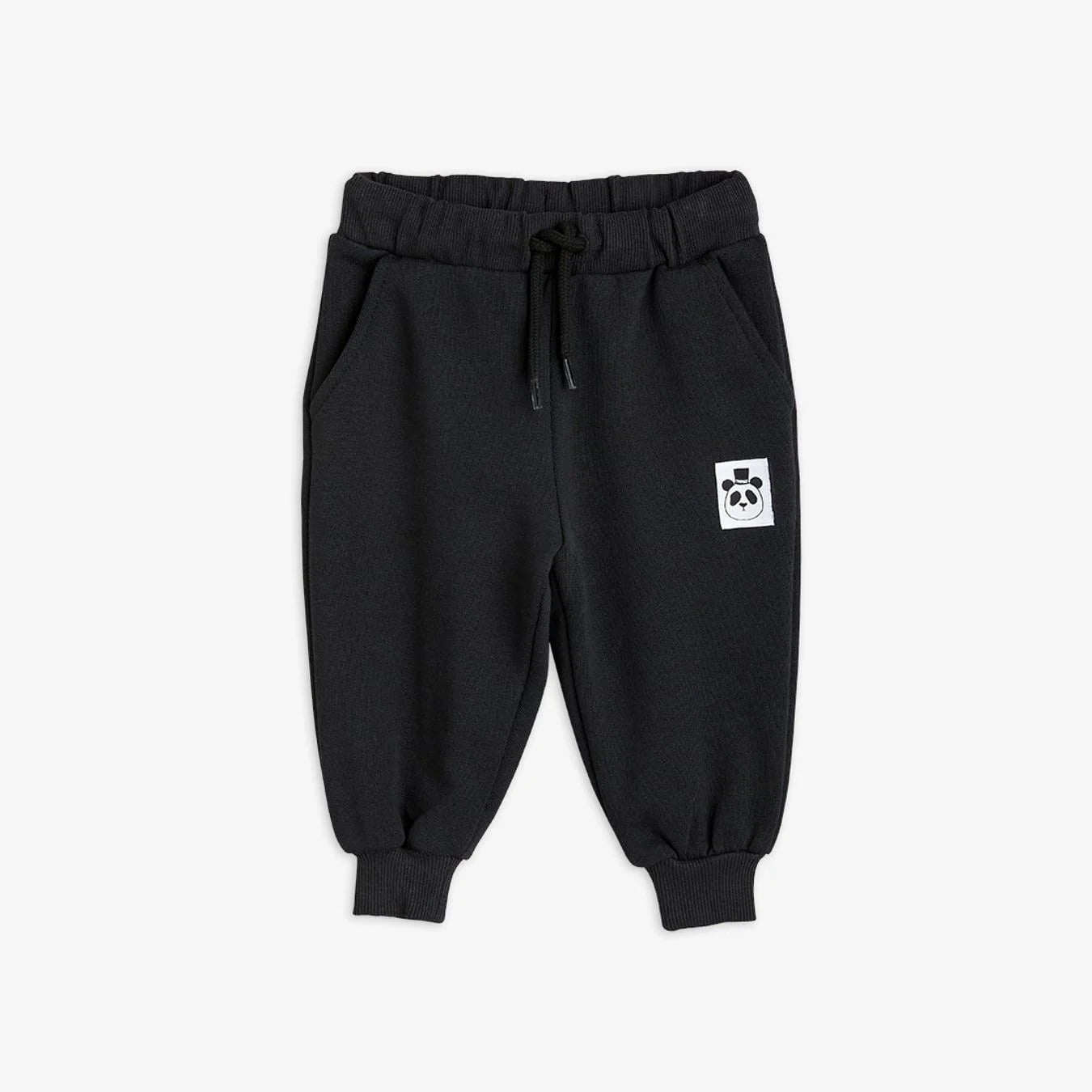 mini rodini basic sweatpants - black