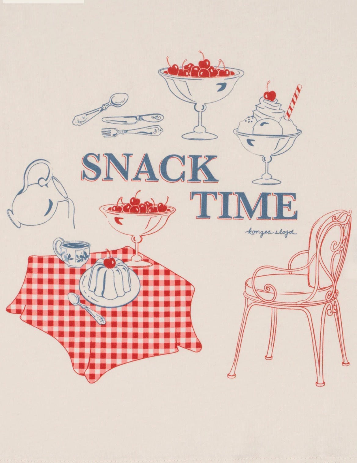 konges slojd famo tee - buttercream