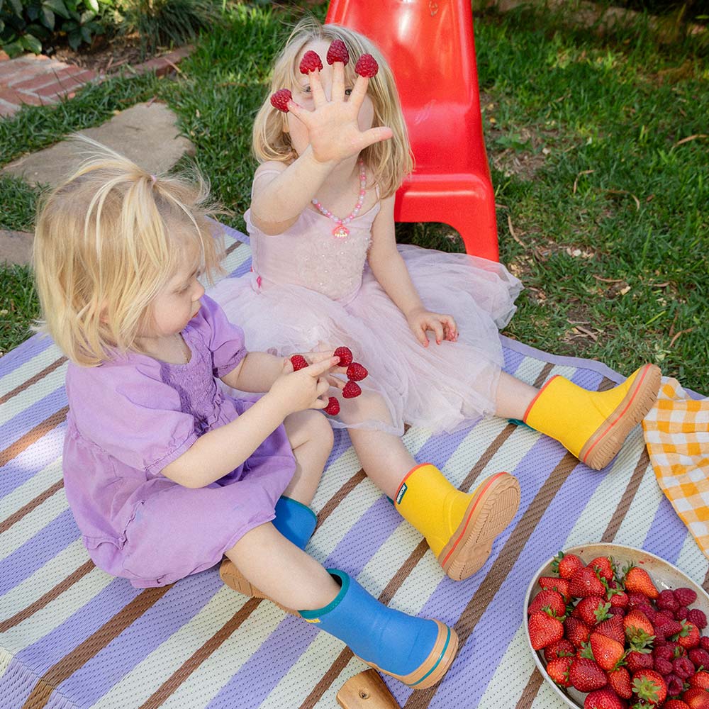 merry people andie kids gumboot - daffodil - pre order