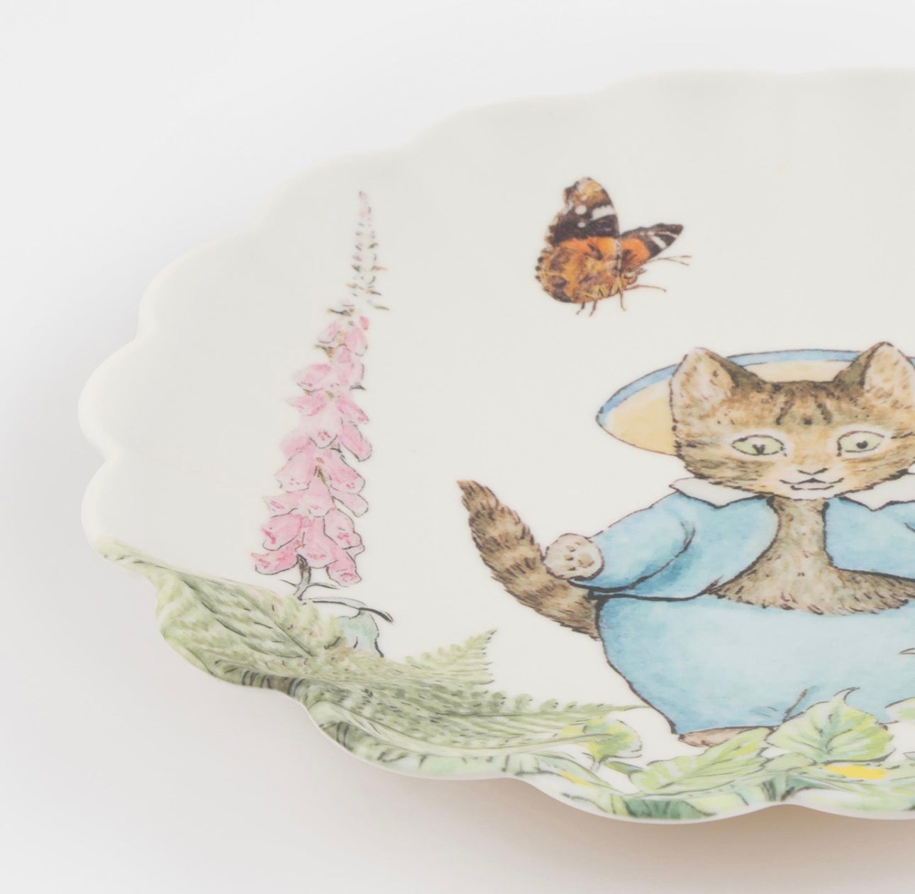 meri meri peter rabbit reusable melamine small plates (pk of 6 in 6 designs)
