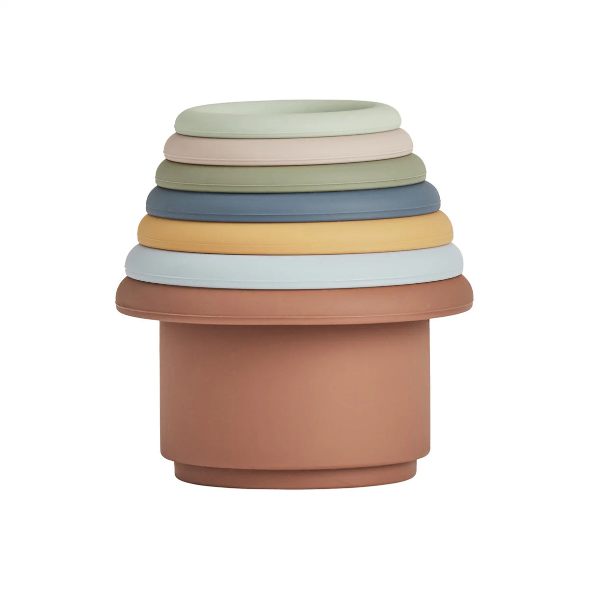 oyoy tawa stacking cups - caramel