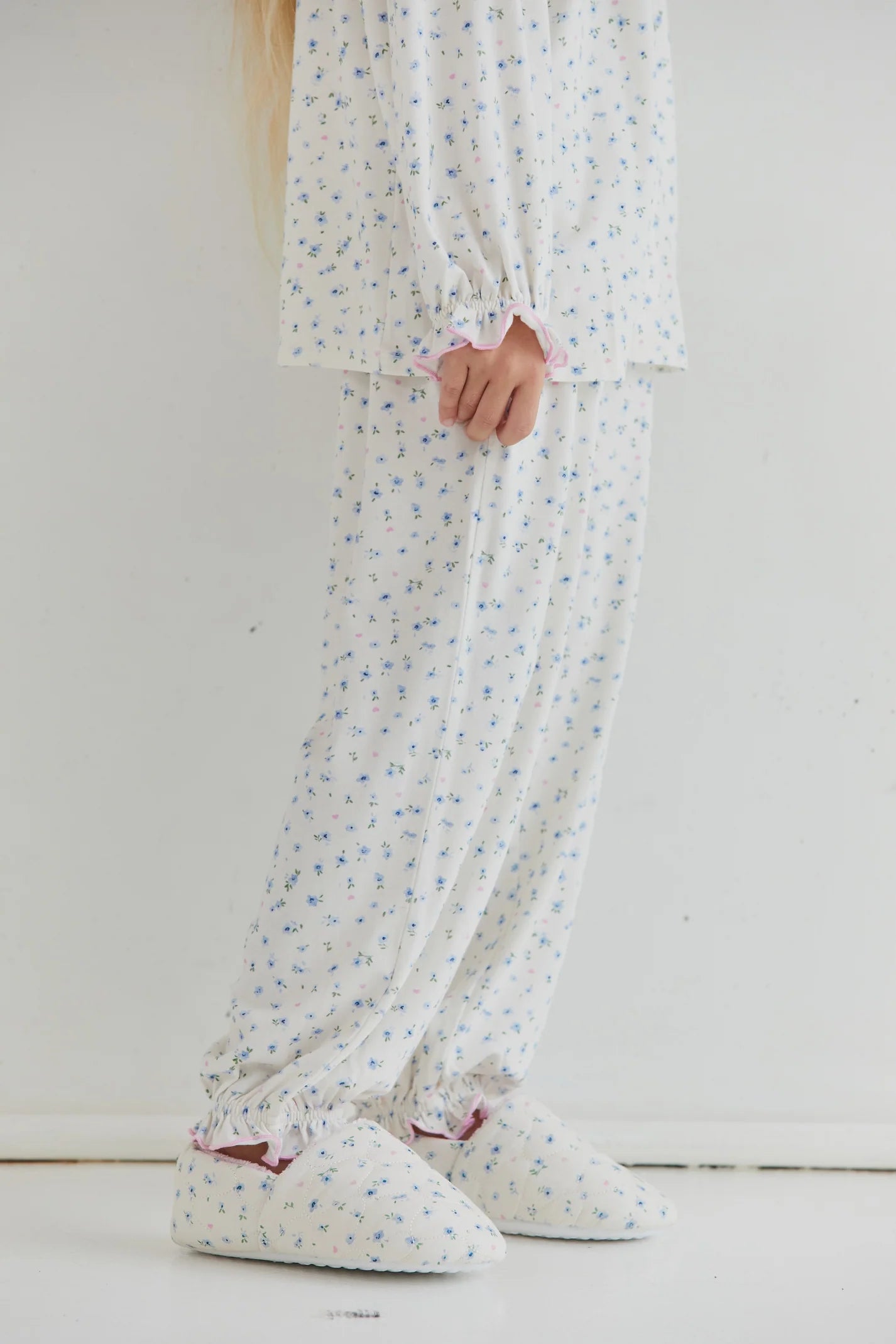 juni jnr gracie pyjama set - ditsy bloom