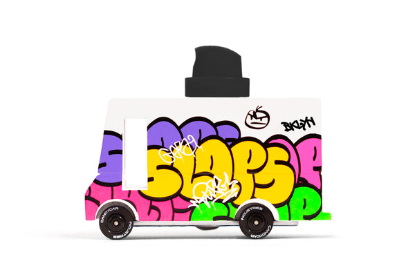 candylab graffiti van - black topper