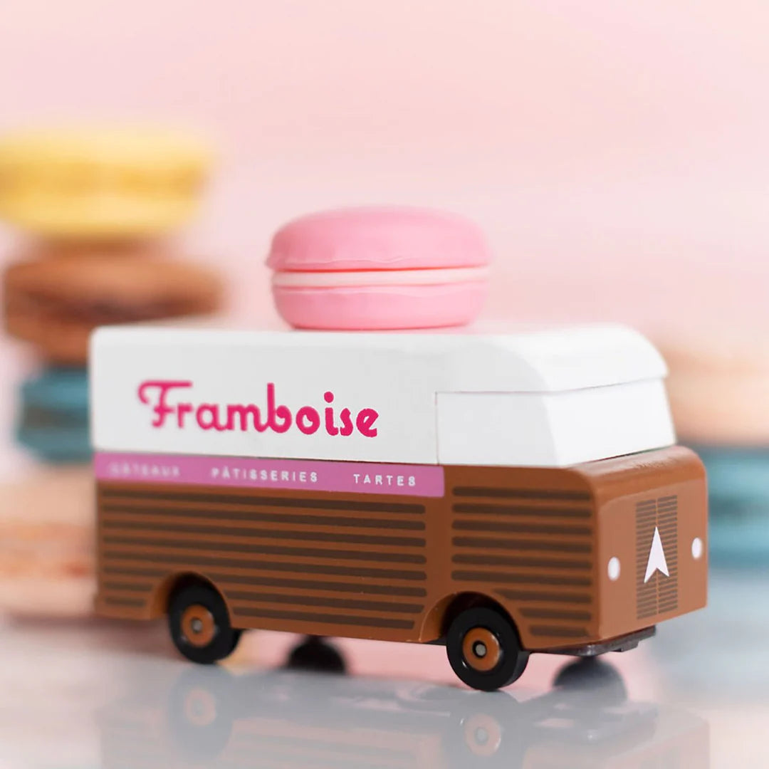 candylab pink framboise macaron van
