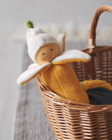 nanchen natur baby banana rattle - pre order
