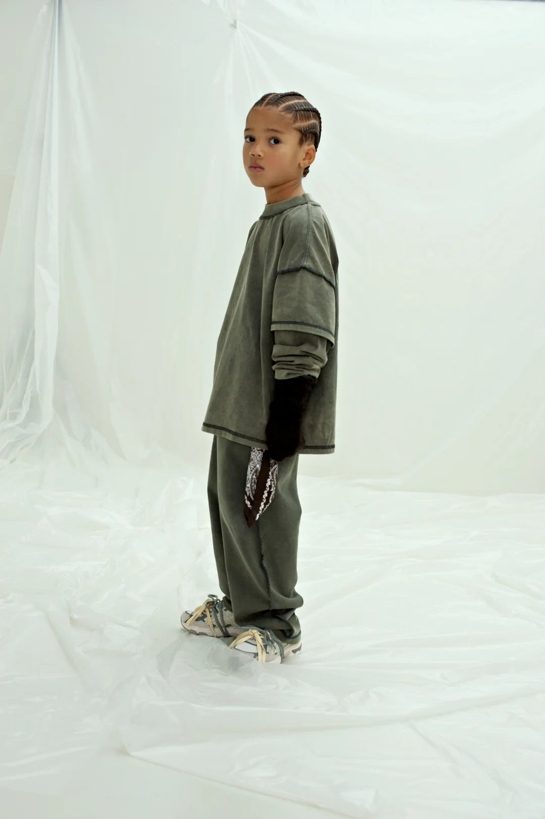 house of basicz the nueve jogger - grey vintage wash - pre order