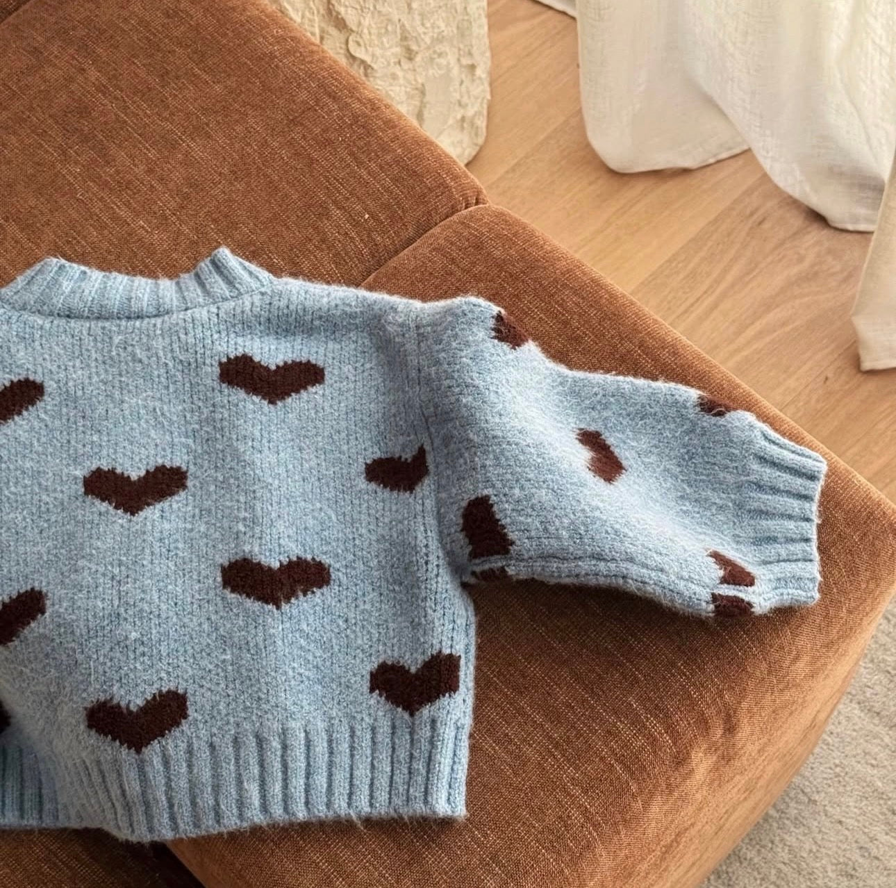 juni jnr sweetheart cardigan - hearts