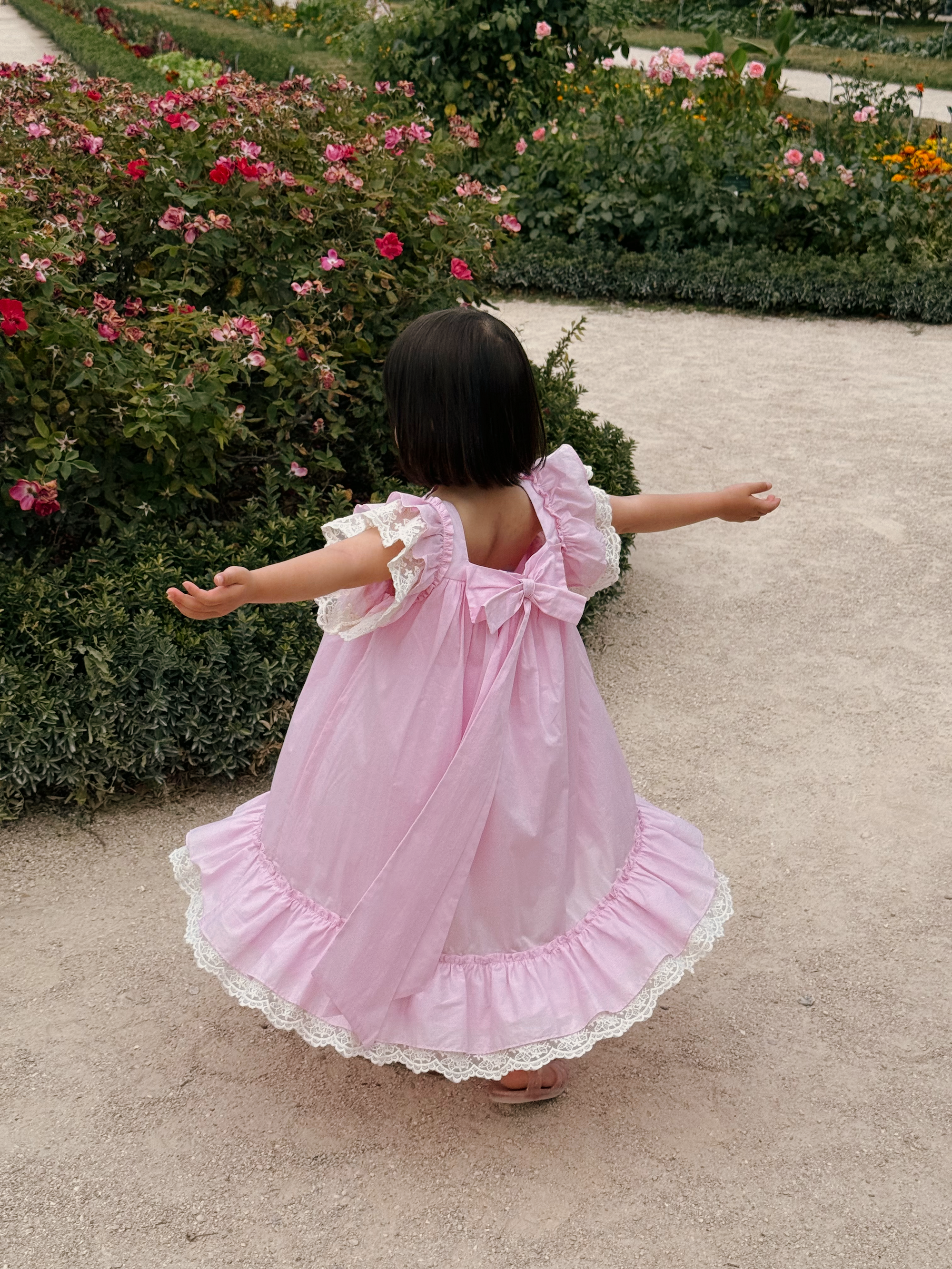 juni jnr zimi dress - cherry blossom