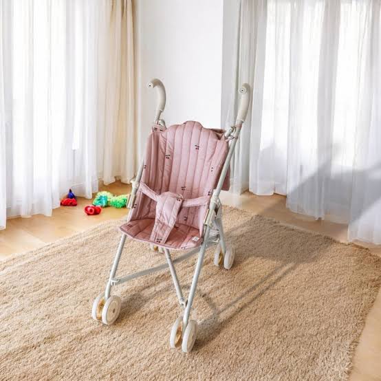 konges slojd doll stroller - cherry blush