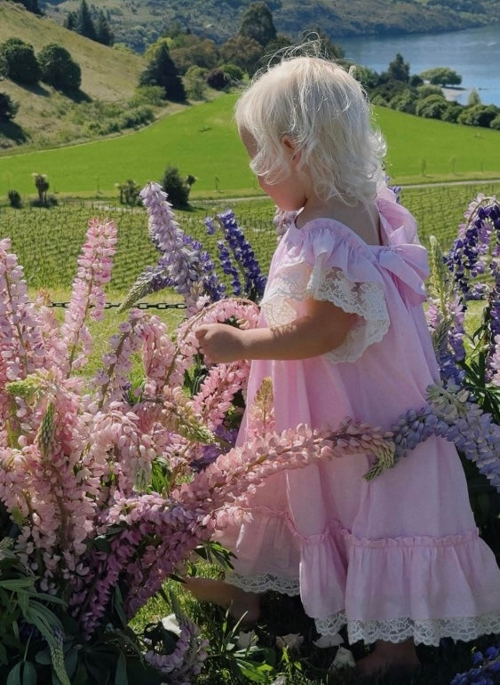 juni jnr zimi dress - cherry blossom