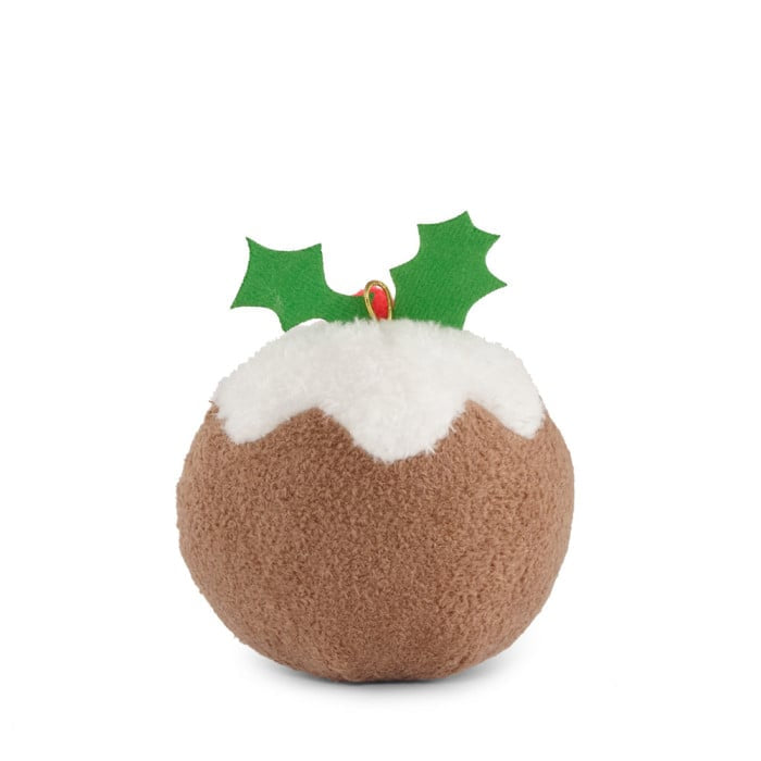noodoll ricemaspud mini plush toy - plum pudding