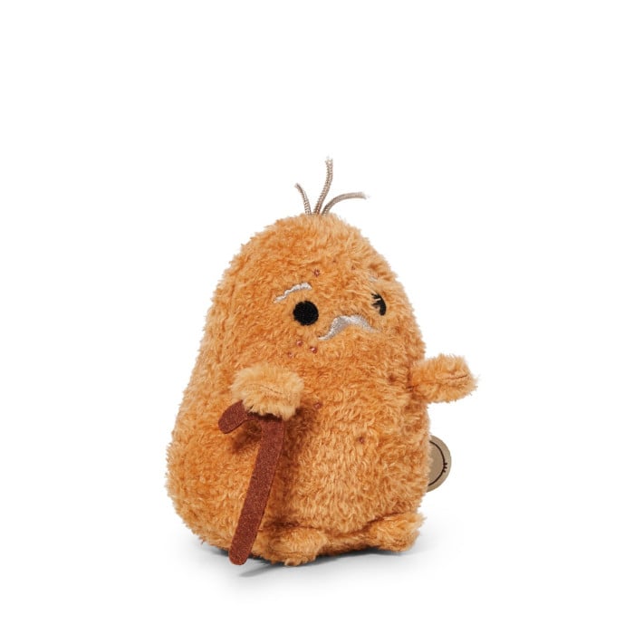 noodoll grandpa ricespud mini sitting plush toy