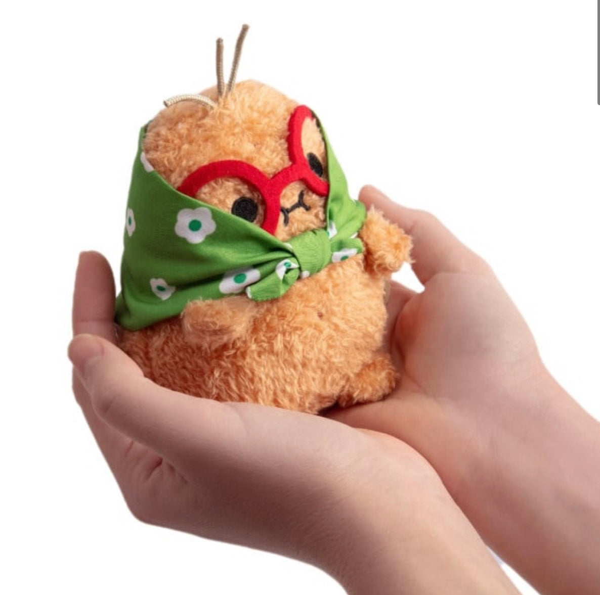 noodoll grandma ricespud mini sitting plush toy