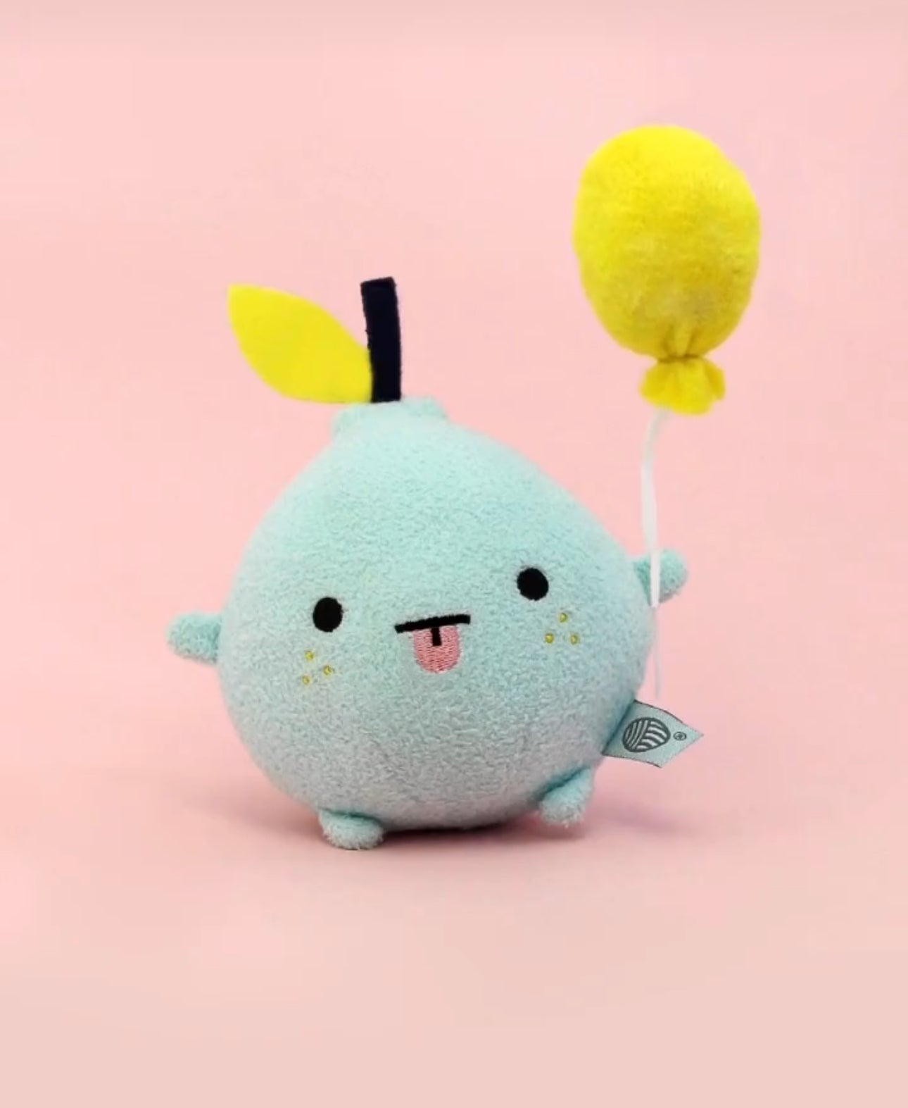 noodoll ricepear mini plush toy - pear