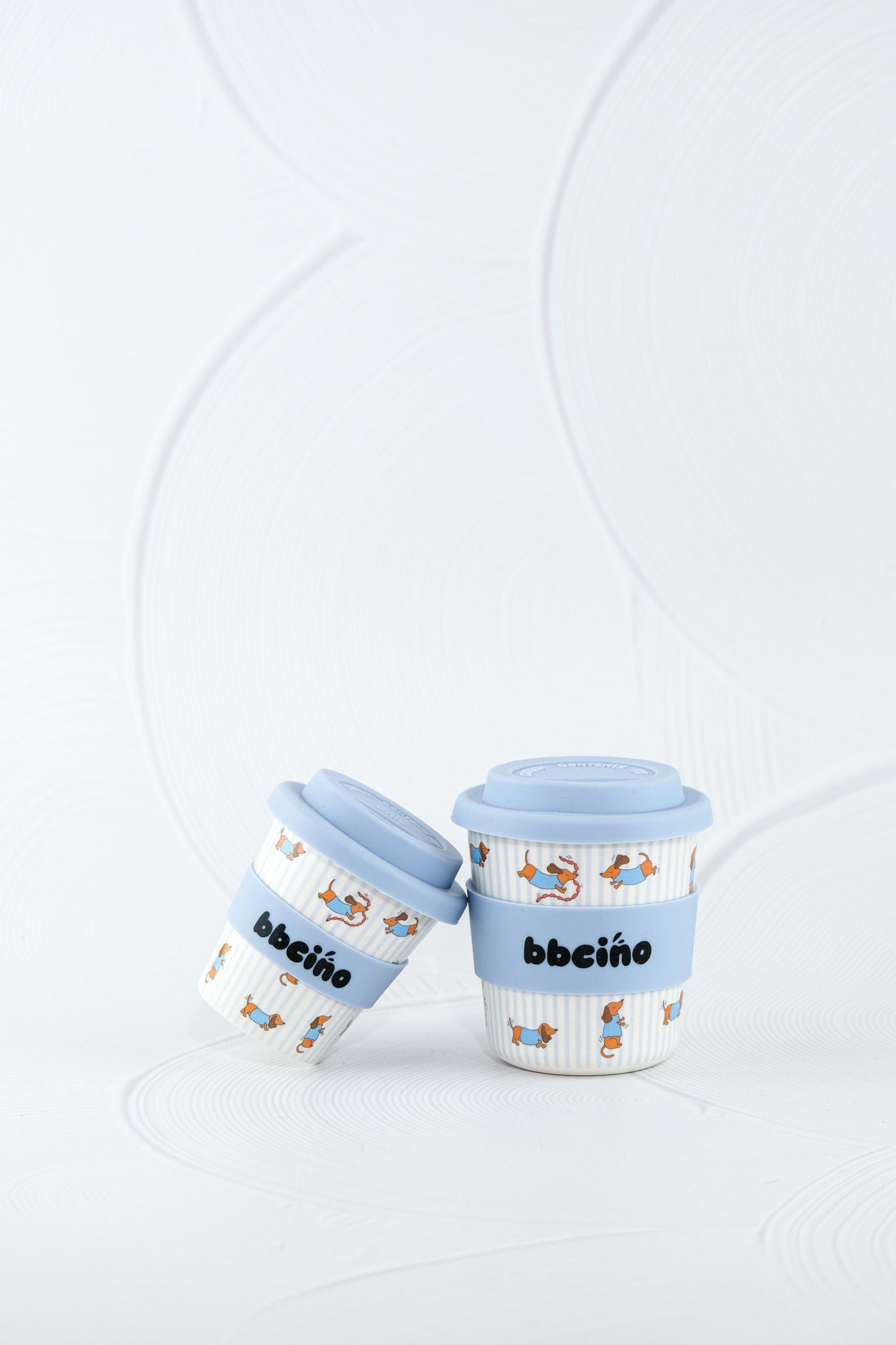 bbcino cup - dash in blue - 240ml