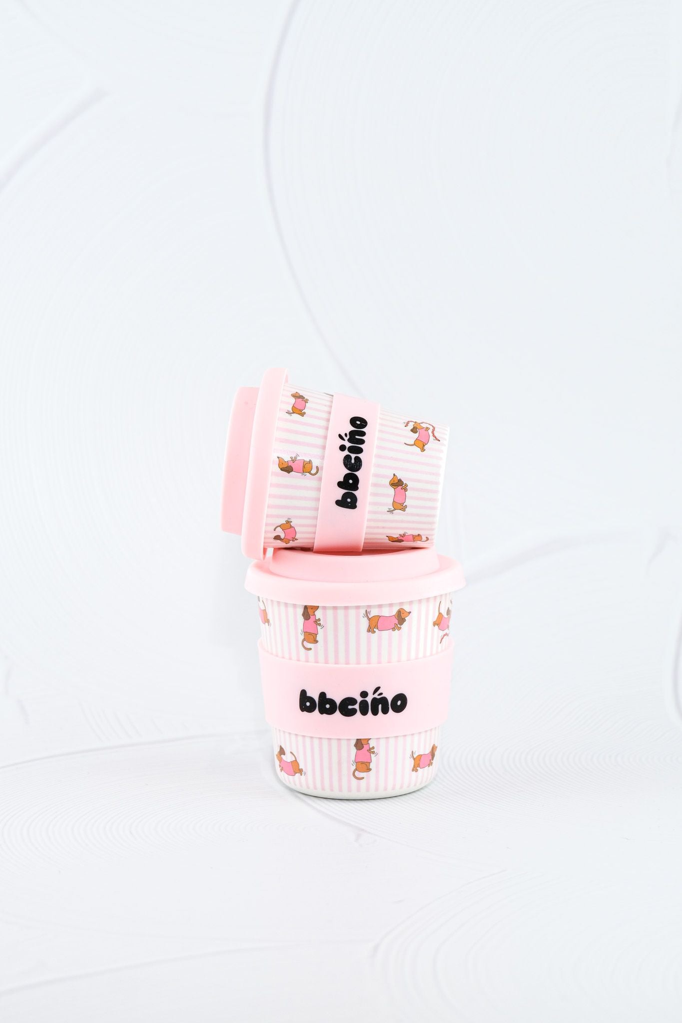 bbcino cup - dash in pink - 240ml
