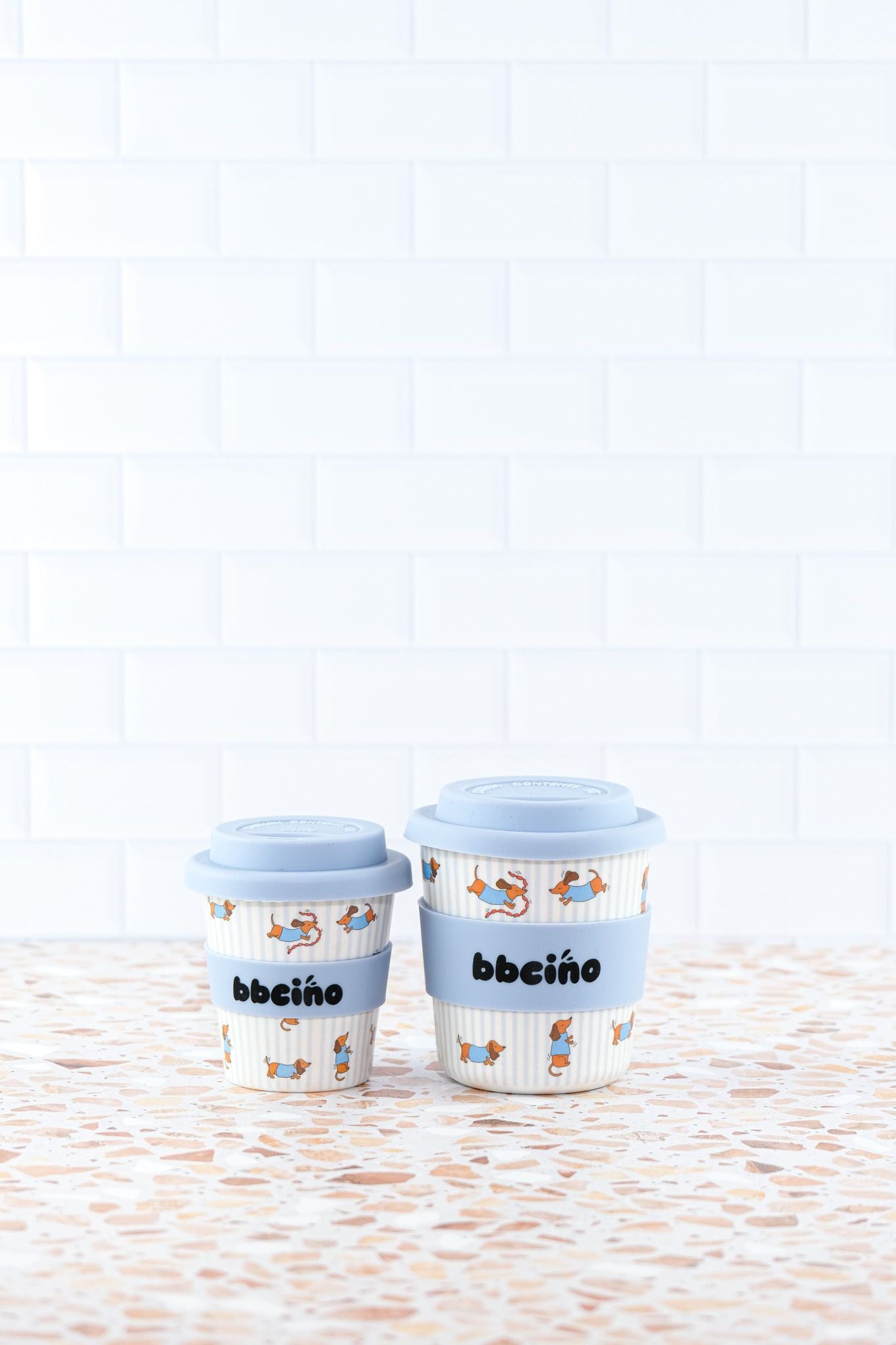 bbcino cup - dash in blue - 120ml