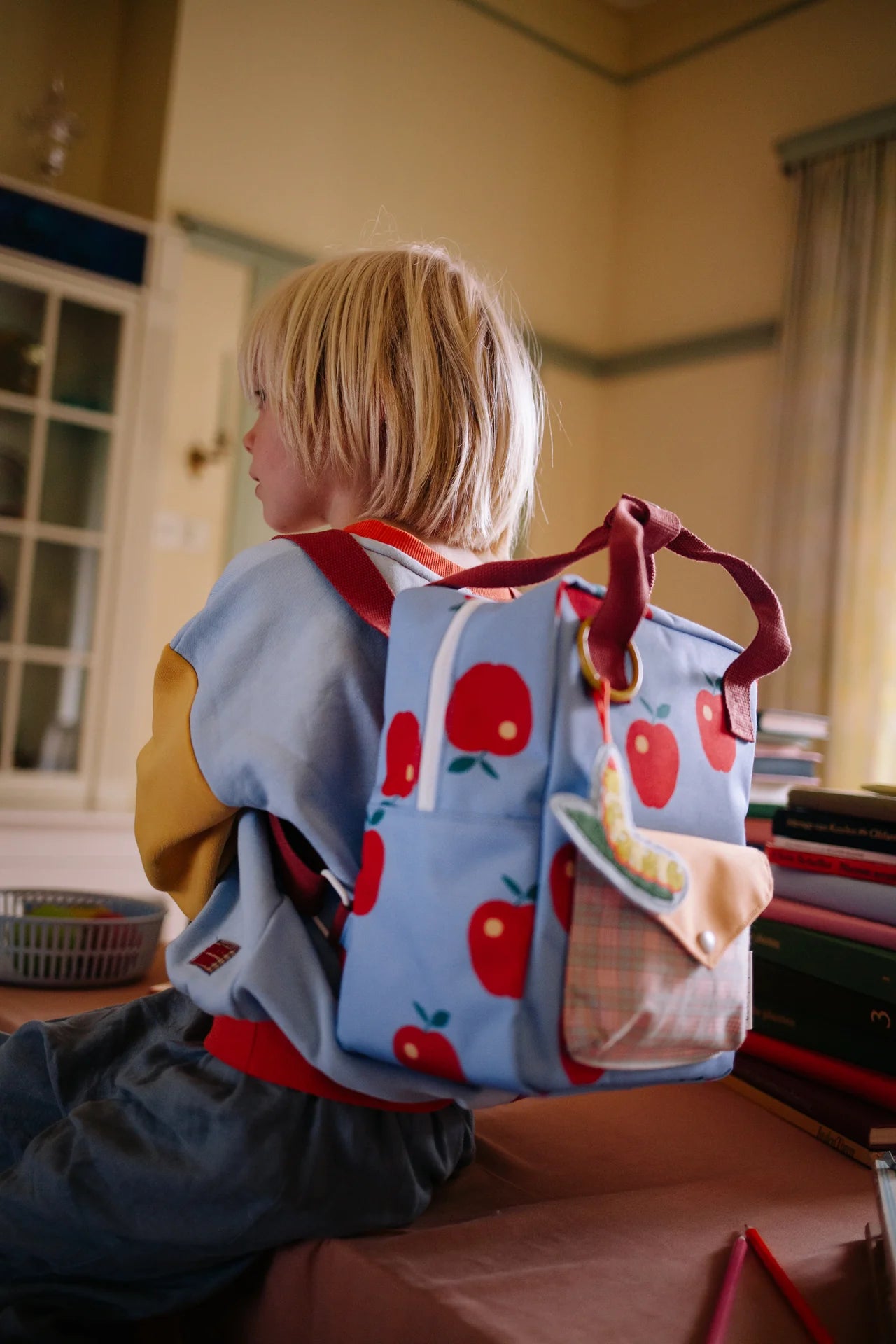 sticky lemon special edition small backpack - apple grub