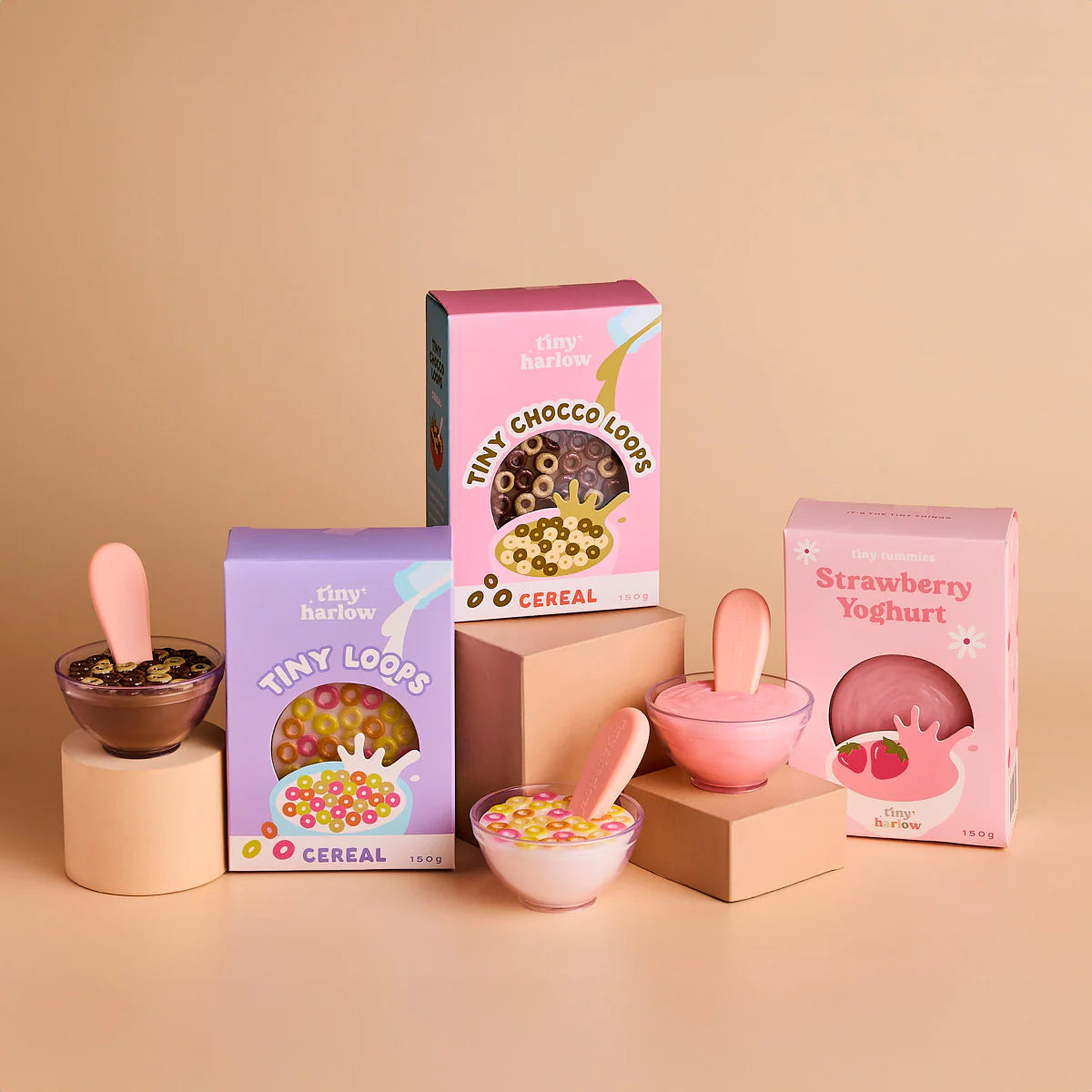 tiny harlow tiny tummies tiny loops cereal bowl