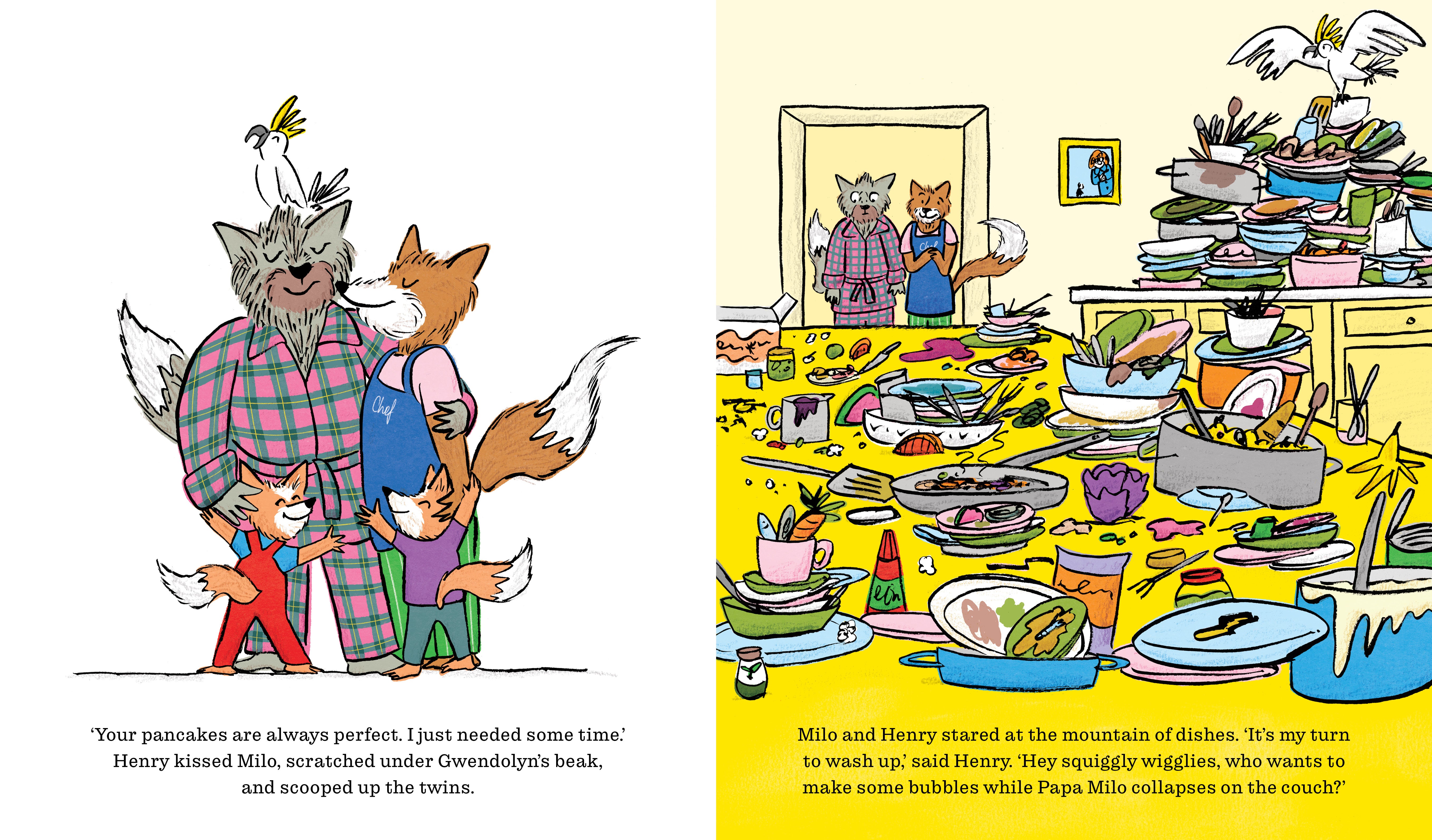 book - saturday is pancake day