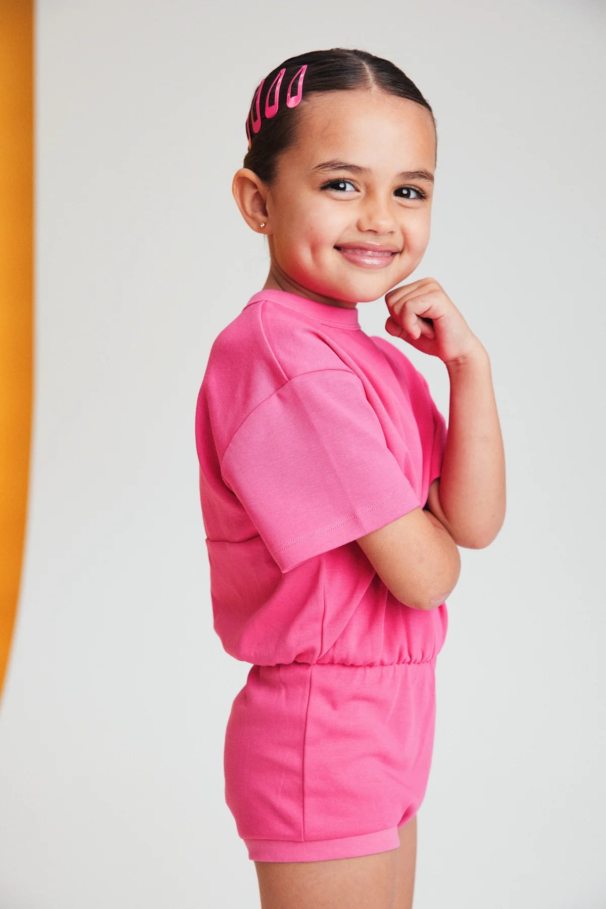 bbobbie pop playsuit - pink