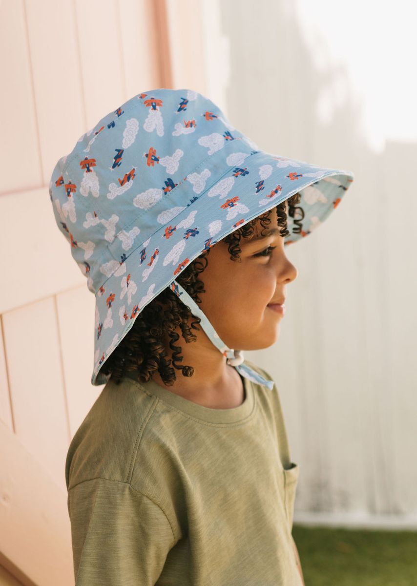 acorn kids high flyers wide brim bucket hat