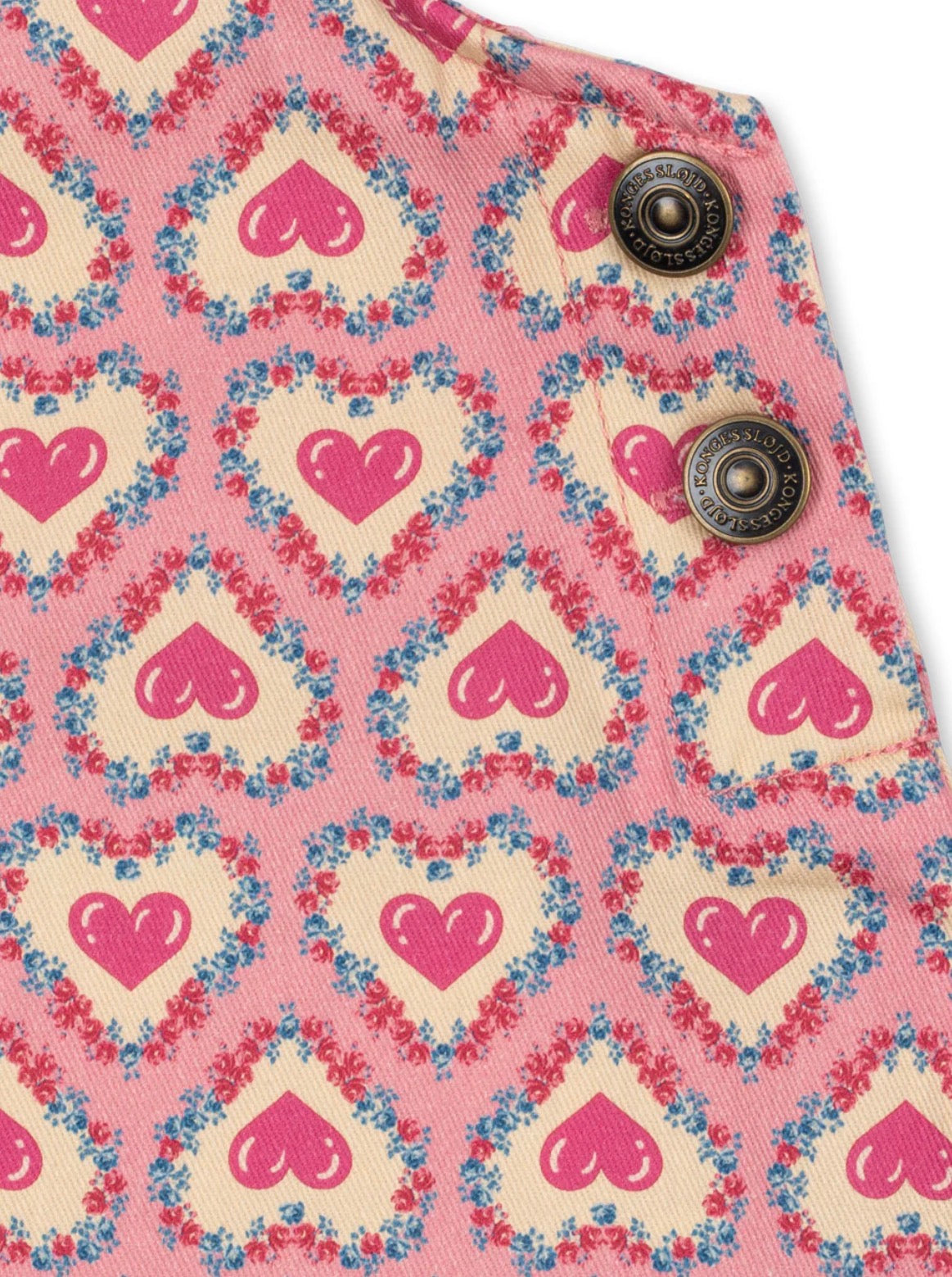 konges slojd frankie overall dress - felice rose