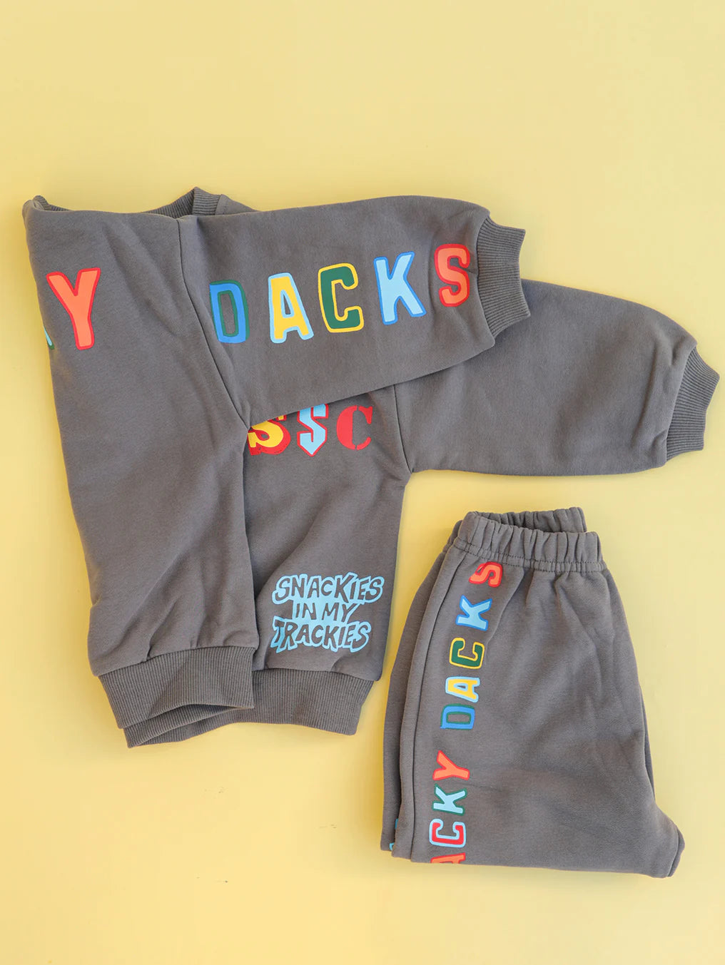 small swim club tracky dacks set - blackboard