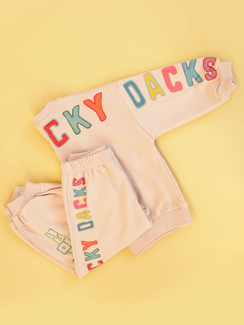 small swim club tracky dacks set - whiteboard