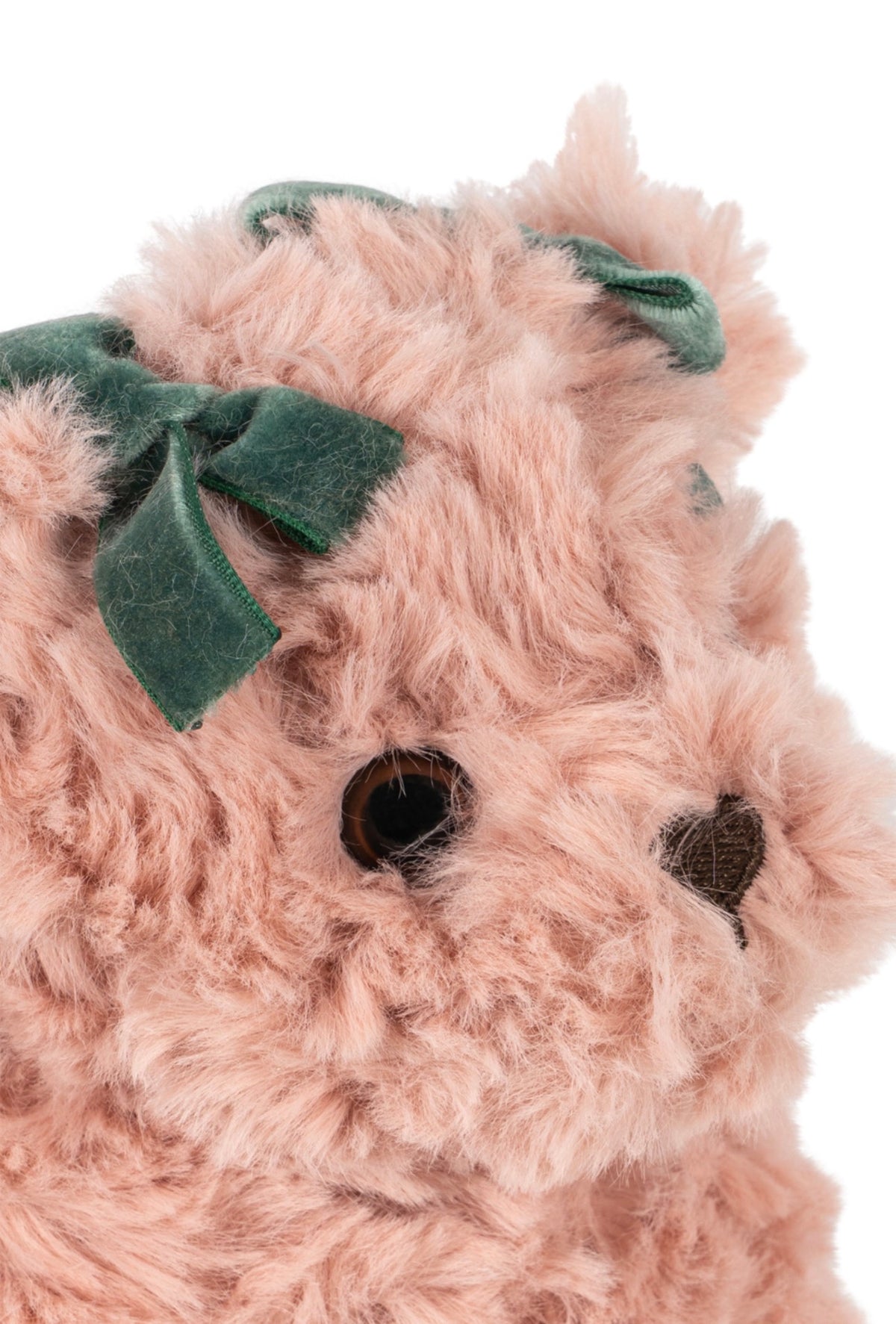 konges slojd teddy footies - dusty pink (pre order)