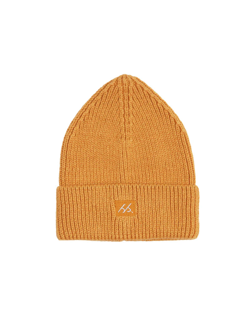 summer and storm point beanie - golden yellow - pre order