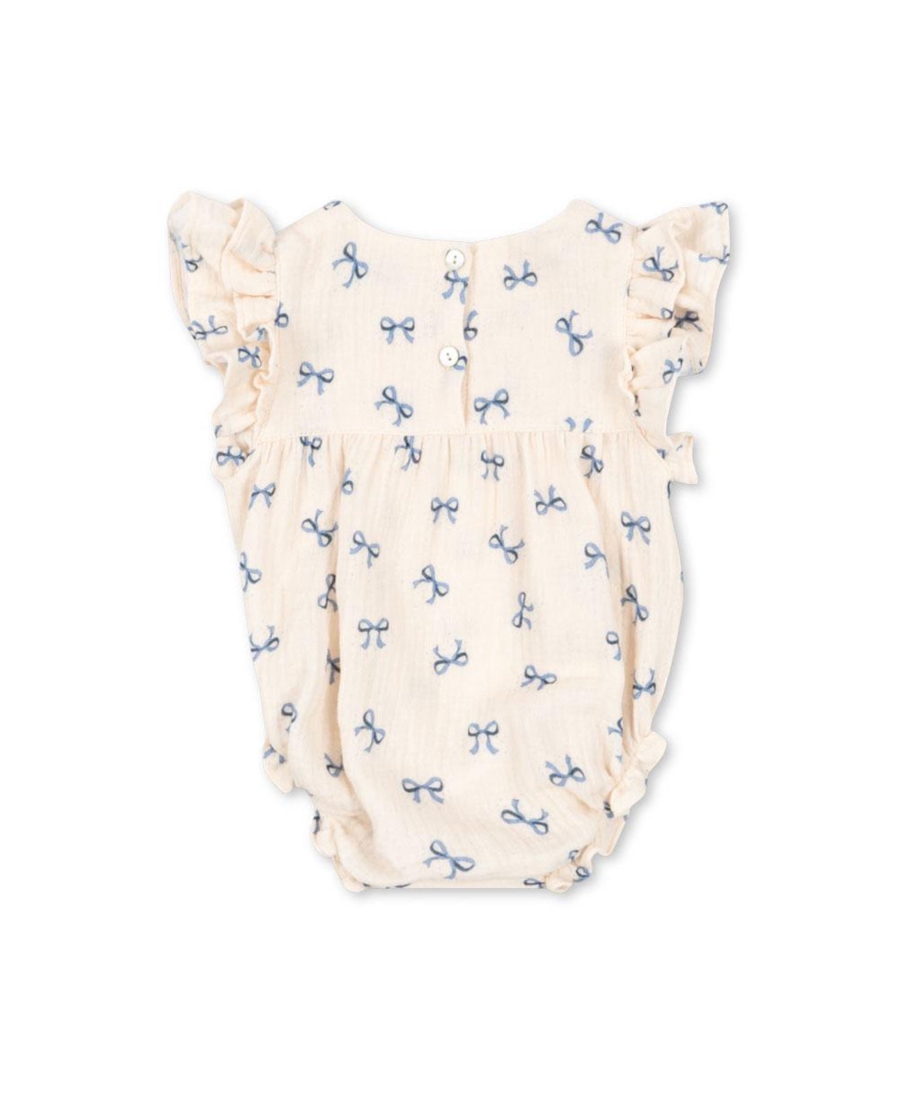 konges slojd coco romper gots - bow bleu