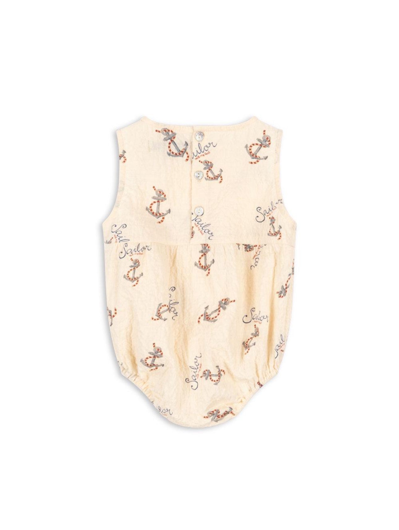 konges slojd elliot romper gots - rock my boat