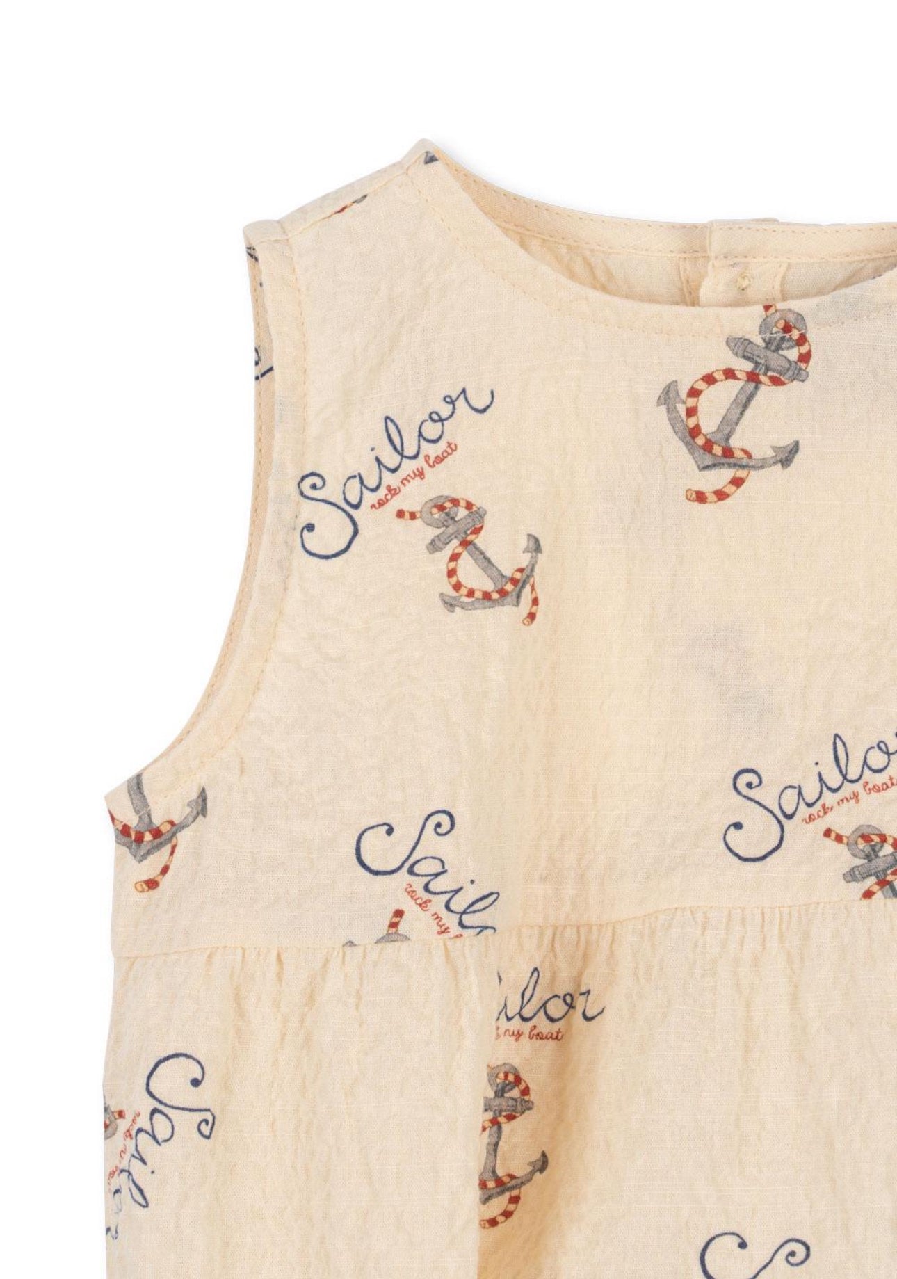 konges slojd elliot romper gots - rock my boat