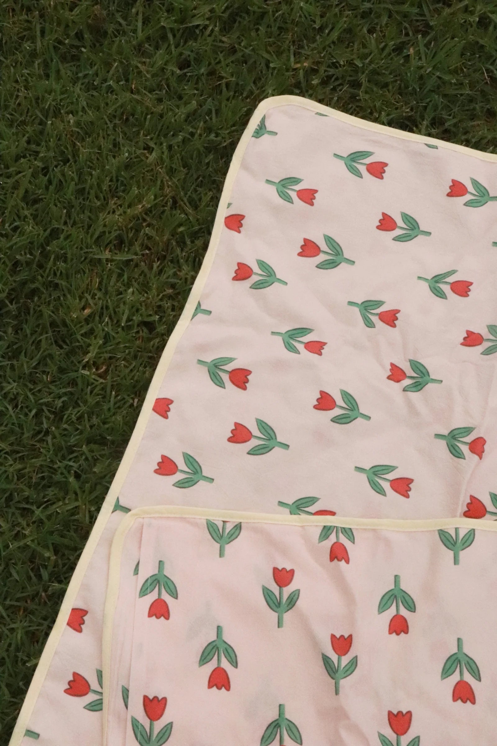 play linen tulip garden hearts pillowcase separates