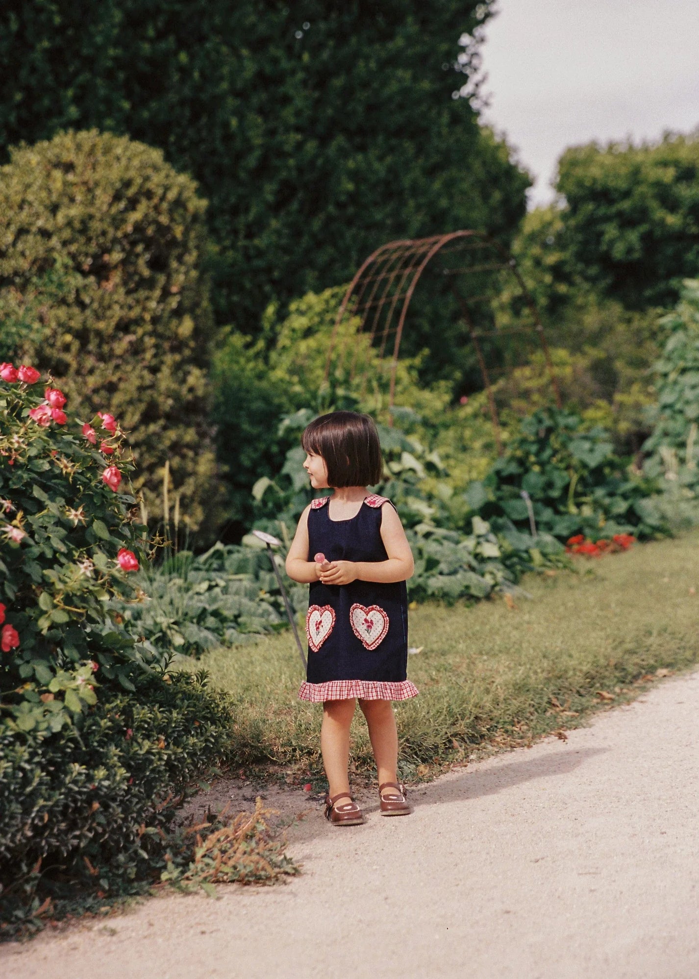 juni jnr polly dress - indigo
