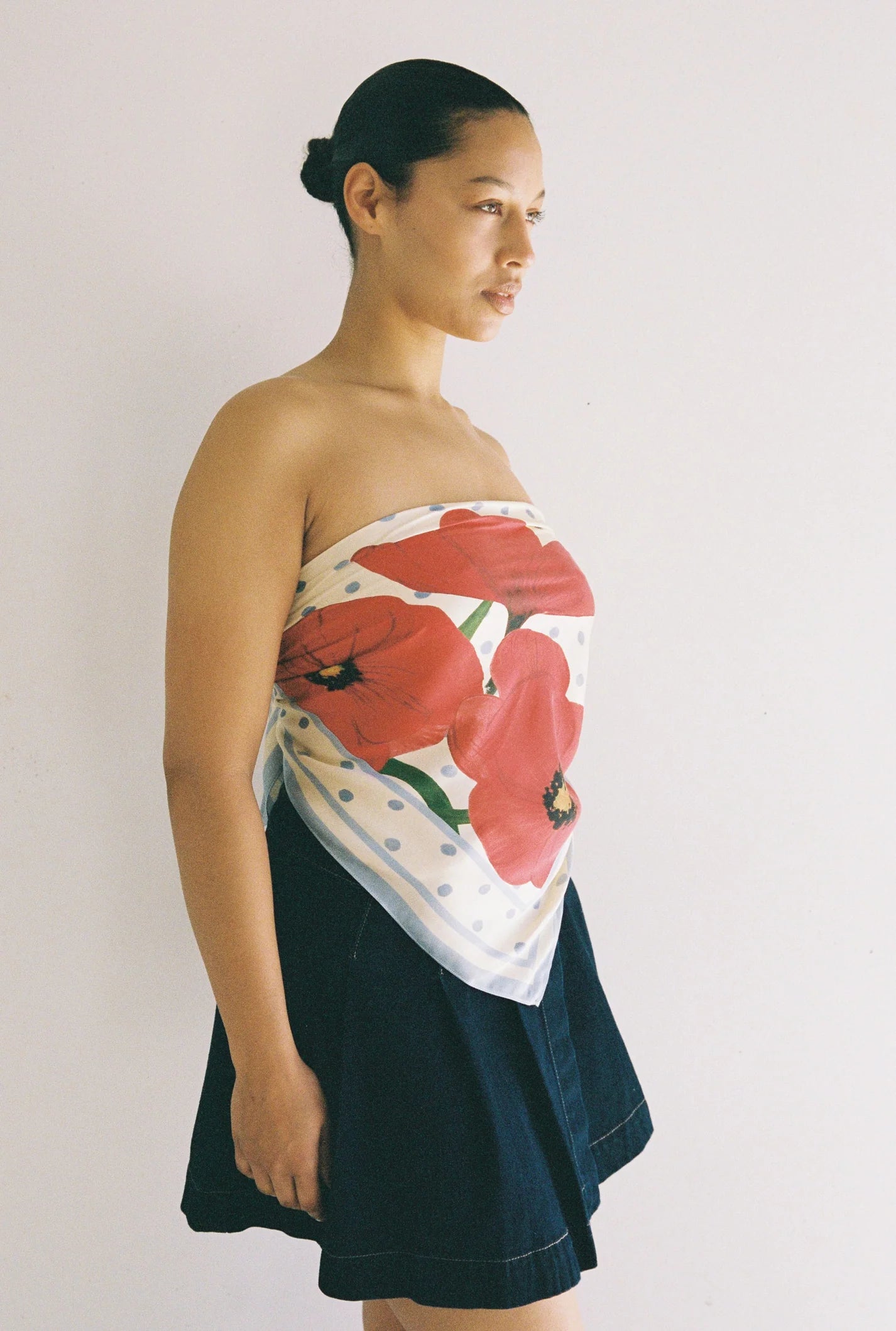 juni women's poppy scarf